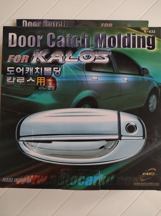 Хромированные накладки на ручки дверей