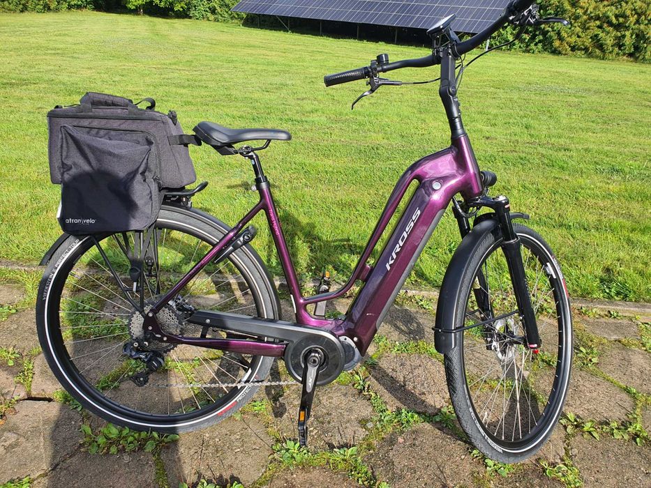 Rower elktryczny Kross trans hybrid prestige M-ka 1000 km.