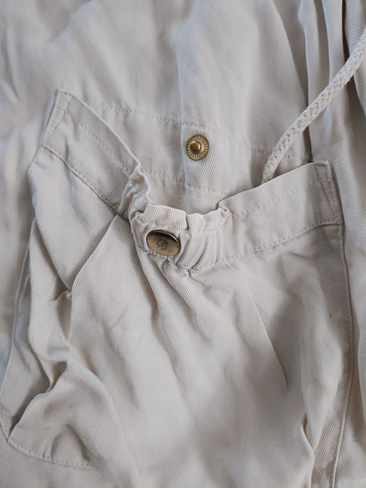 Narzutka ala parka kurtka H&M wiosna lato do trampek adidasów