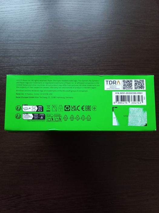 Миша Razer DeathAdder V4 Pro Wireless Black