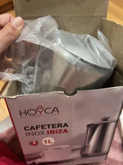 Cafeteira em inox HOYCA – 1L