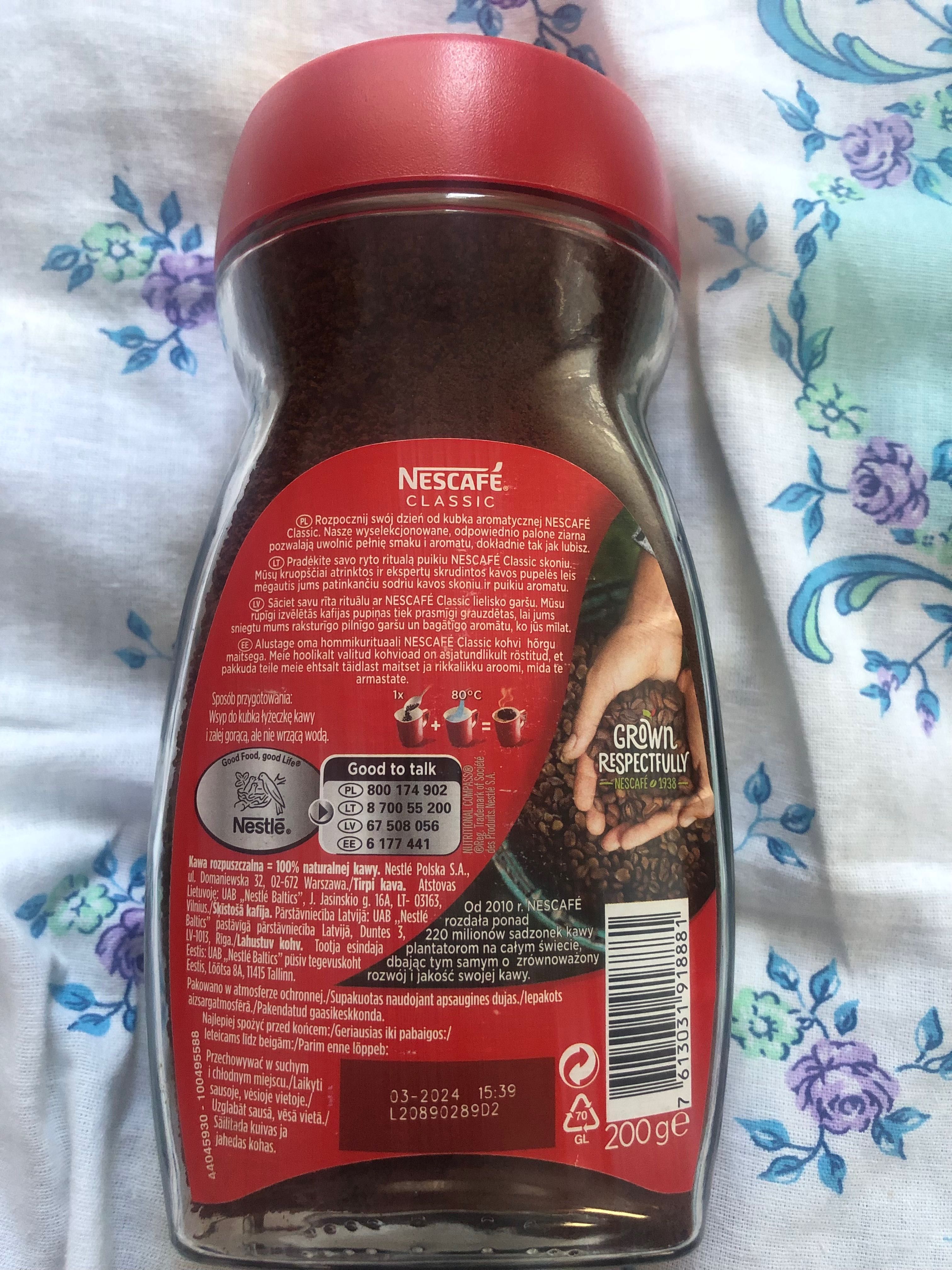 Кава нескафе, Nescafé 200 гр: 125 грн. - Продукти харчування / напої ...