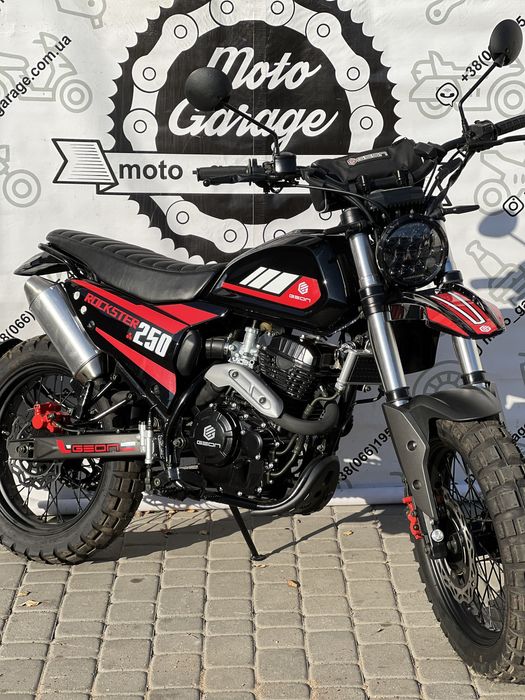 Новинка  Мотоцикл Geon Rockster 250 Доставка масло в подарунок