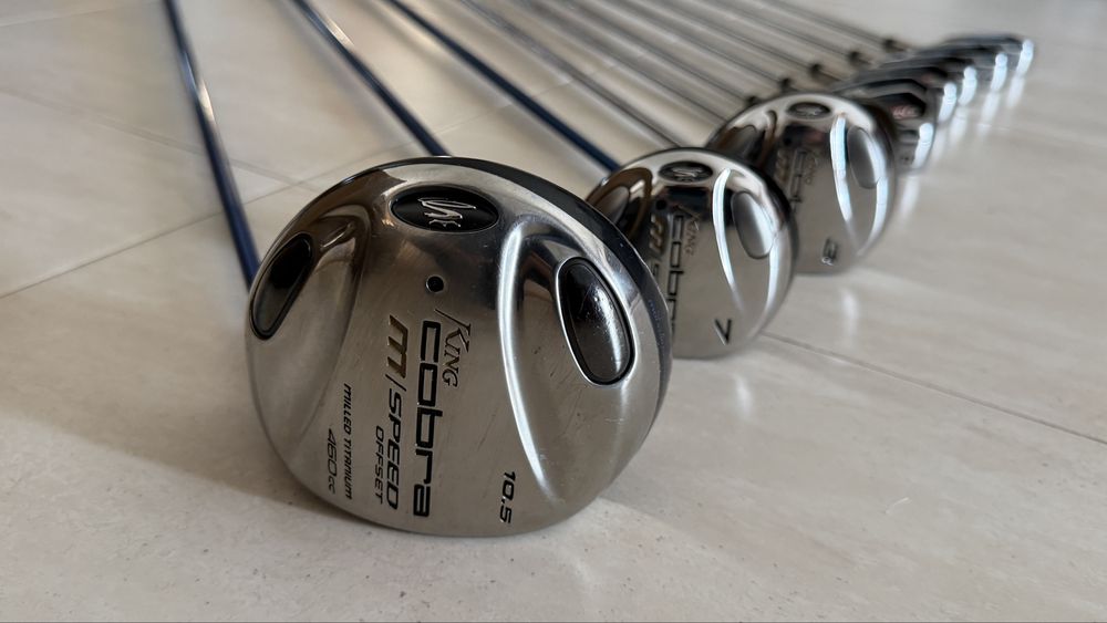 Callaway RAZR set Ferros + Drive e Madeiras King Cobra
