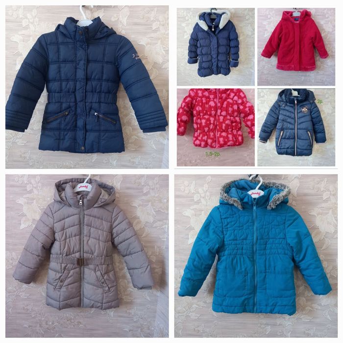 Куртки  для дівчинки.