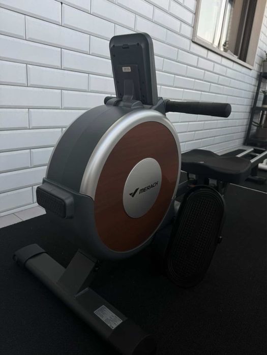 Máquina de Remo Magnético MERACH, 16 Níveis, LCD, Bluetooth