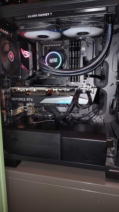 Zestaw komputerowy RTX 3060 Ti, Ryzen 7 5800X3D, 32 GB RAM, NVMe 480GB