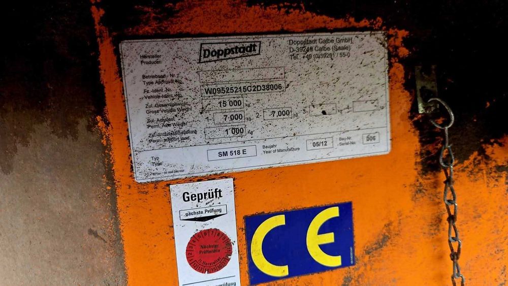 Doppstadt 518 E przesiewacz mobilny elektryczny