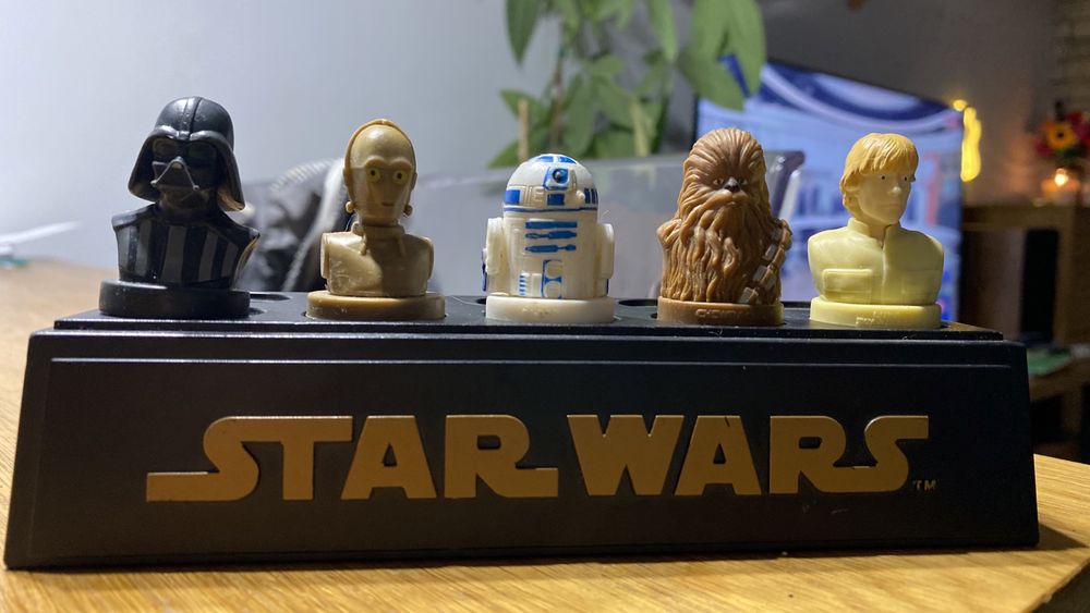 Pieczątki Star wars plus podsawka
