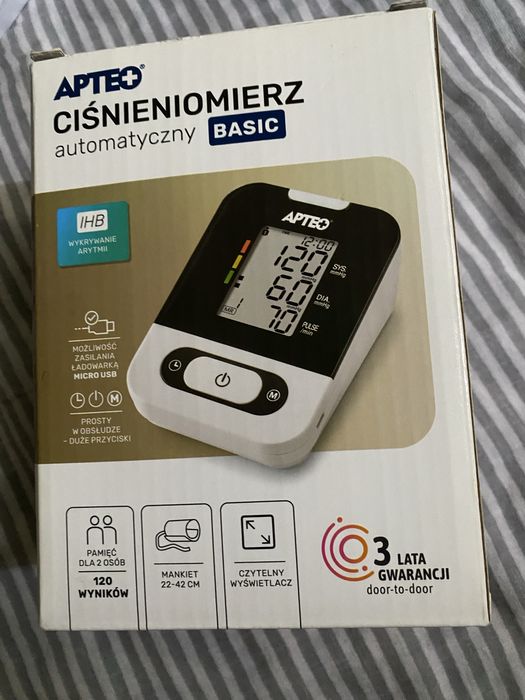 Cisnieniomerz automatyczny Apteo basic