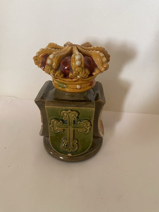 Tinteiro em faianca das caldas da Rainha