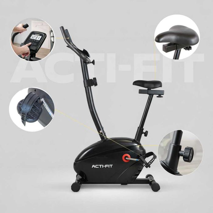 Rower Treningowy Rowerek Stacjonarny Do Ćwiczeń Magnetyczny ACTI-FIT