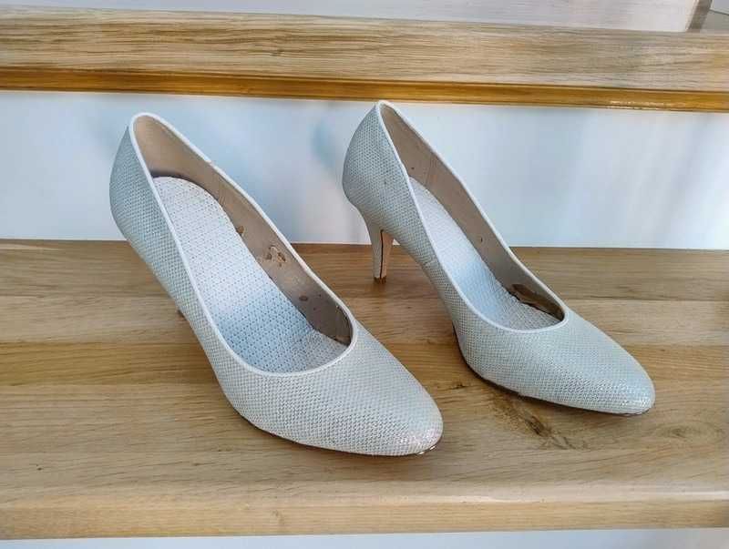 Buty ślubne, imprezowe 38