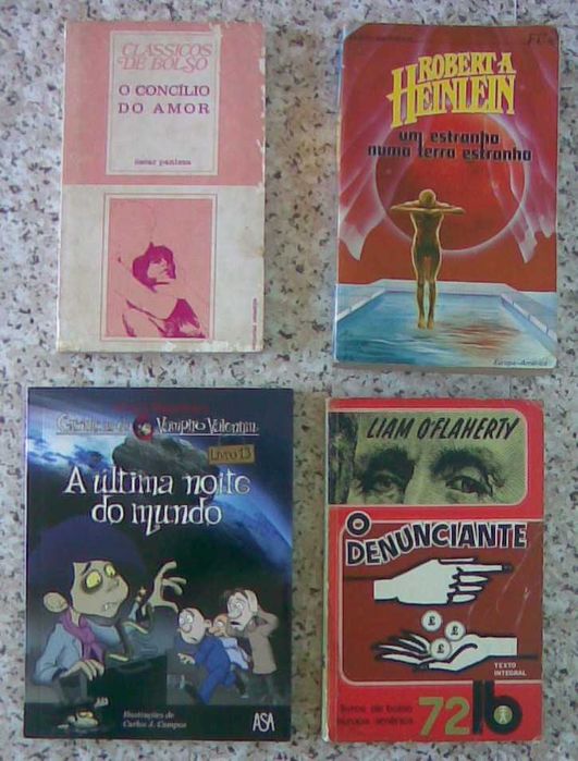 Lote com 20 livros - venda individual