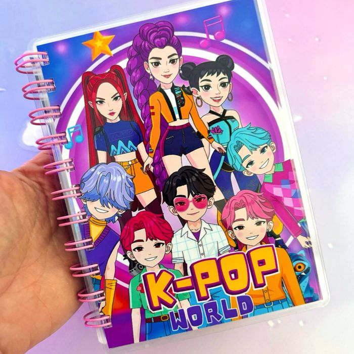Mini-album na rzepy K-Pop Demon Hunters - Huntrix