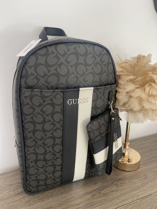 Nowy plecak Guess citybreak torba do samolotu portfelik