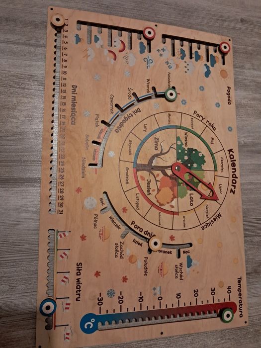 Kalendarz pogodowy dla dzieci