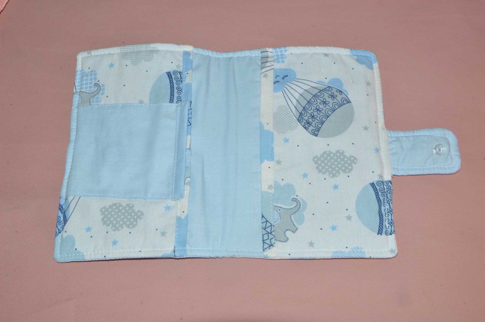 Porta documentos bebé personalizado c nome