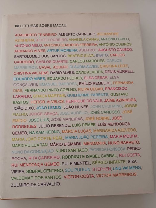 88 Leituras sobre Macau