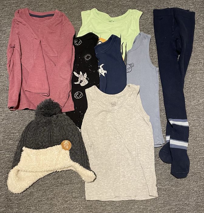 Ubranka chlopiec 110-116