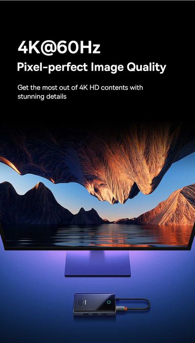 Hub Baseus 8 w 1 USB-C