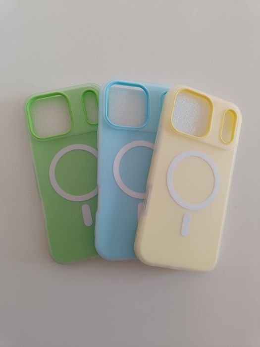 Etui iPhone 17 Pro Max MagSafe  zestaw 3 sztuki. Premium