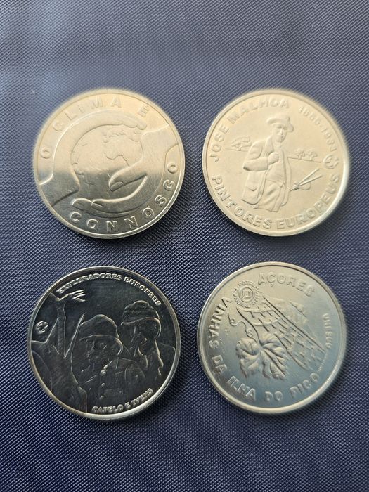 Moedas Comemorativas UNC Portugal
