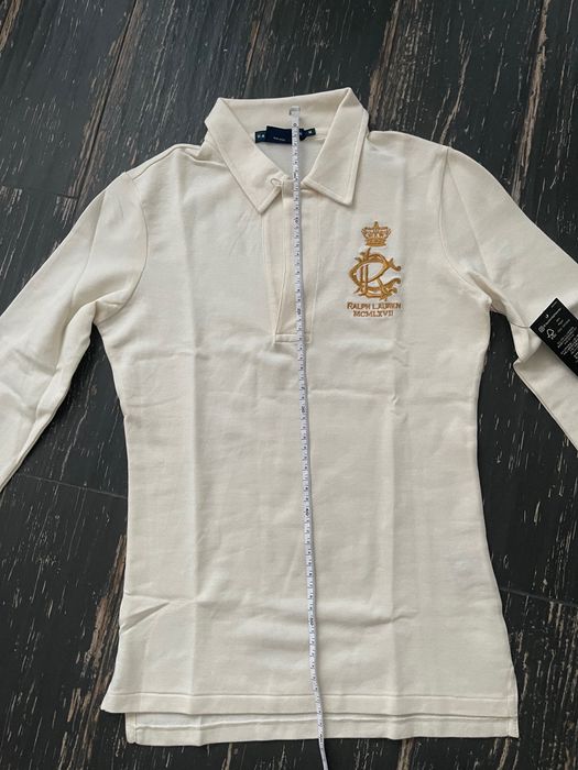 Ralph Lauren Поло с длинным рукавом хлопок р S-M. Цена снижена!