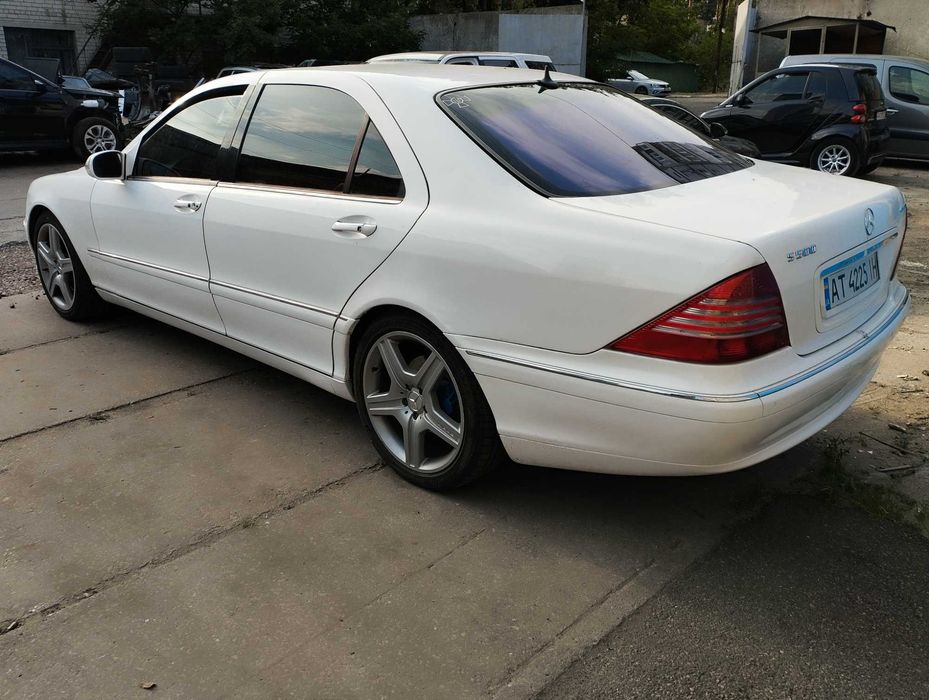 Капот Mercedes Benz w220 S Klass long rest рест