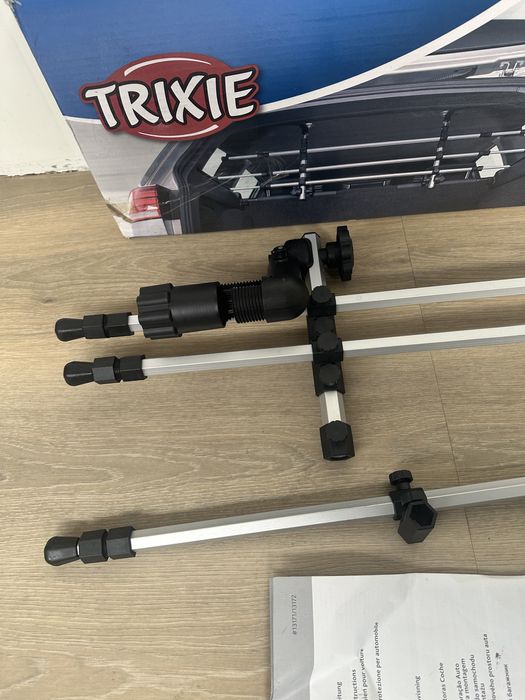 Trixie okratowanie kratka do samochodu ochronna 96-163cm przegroda