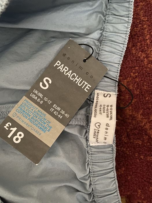 штани карго голубі