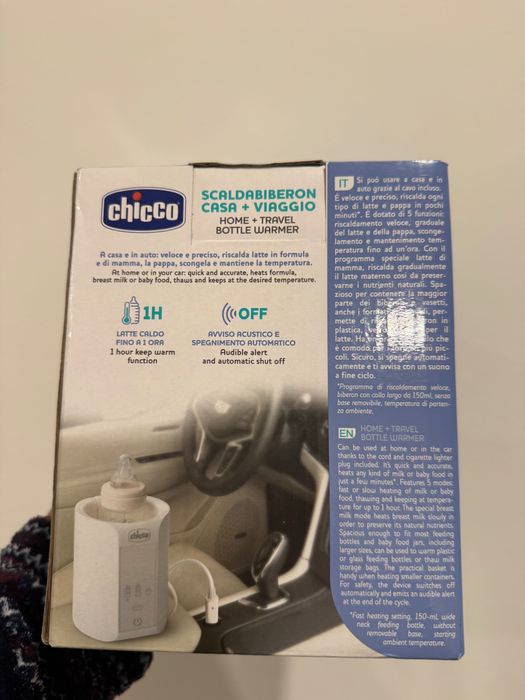 Aquecedor de biberões Chicco