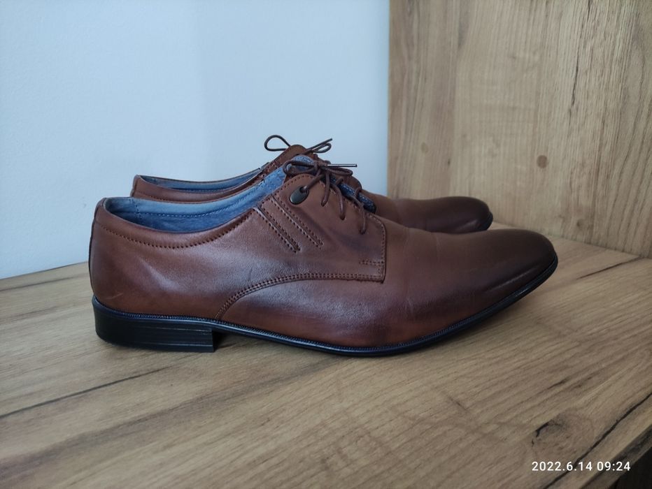 Buty męskie wizytowe r 45