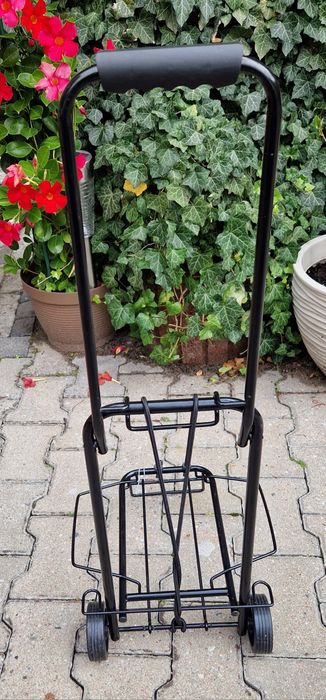 Stalowy kładany Wózek bagażowy na zakupy, do kampera, przyczepy. Do 35kg