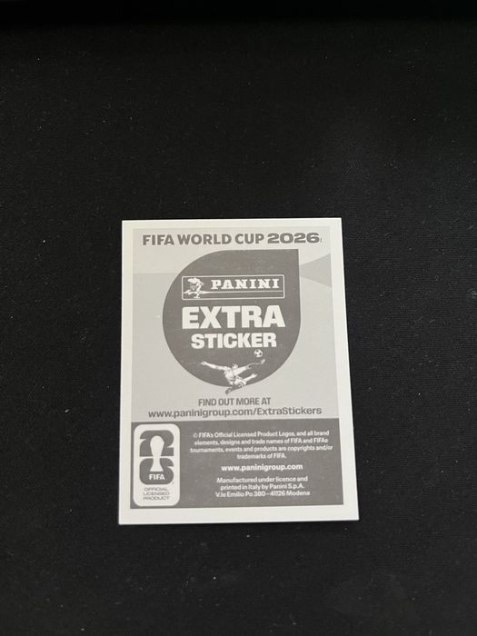 Extra Sticker Fifa World Cup 2026