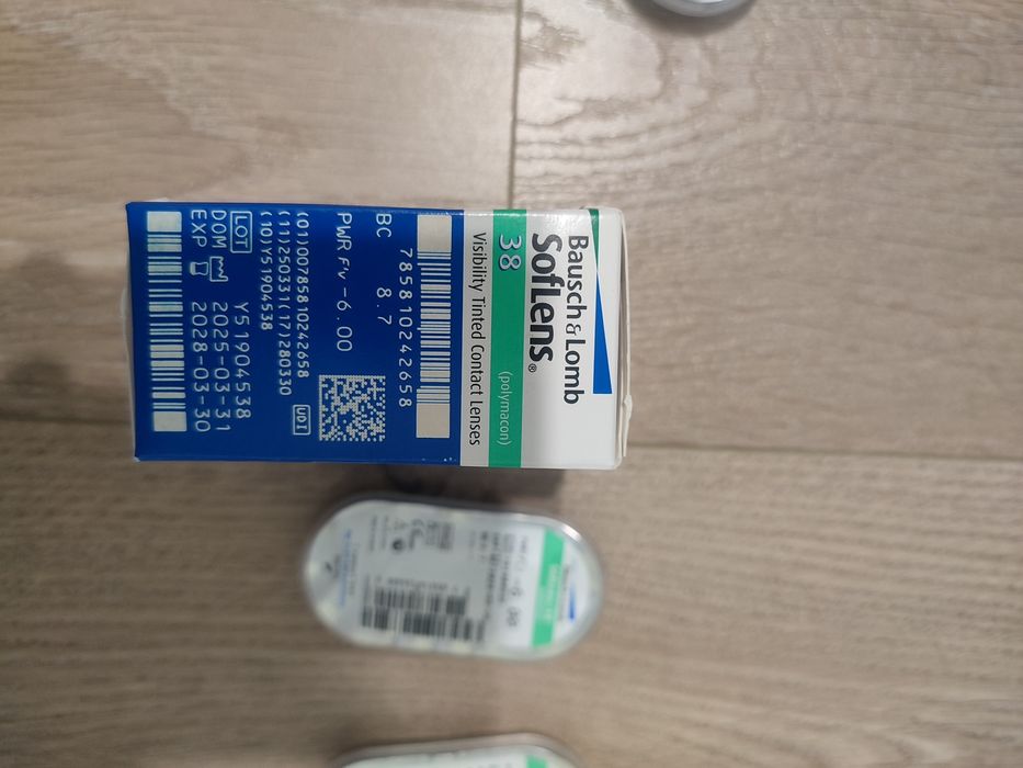 Контактні лінзи Soflens 38 -6.0