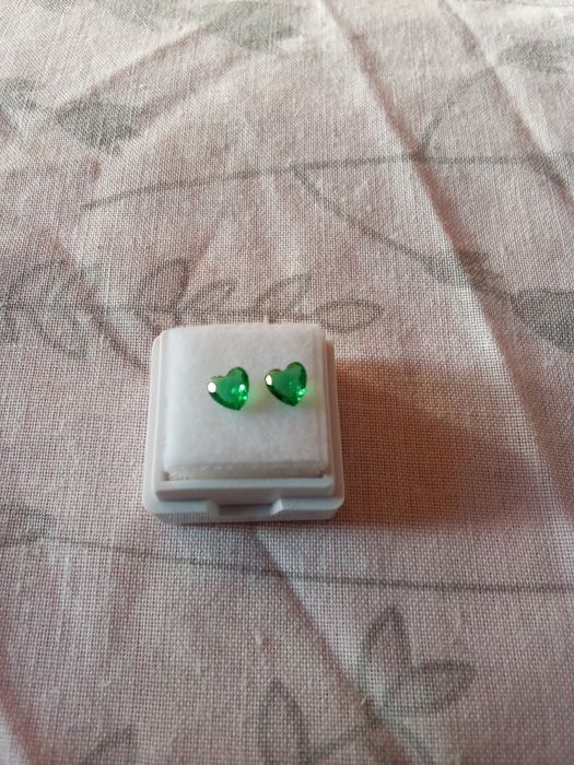 Par de Esmeraldas de Muzo Colômbia Certificadas
