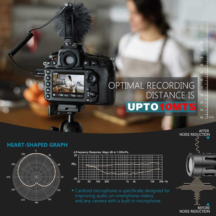 OPORTUNIDADE - Microfones pro de vídeo alta qualidade