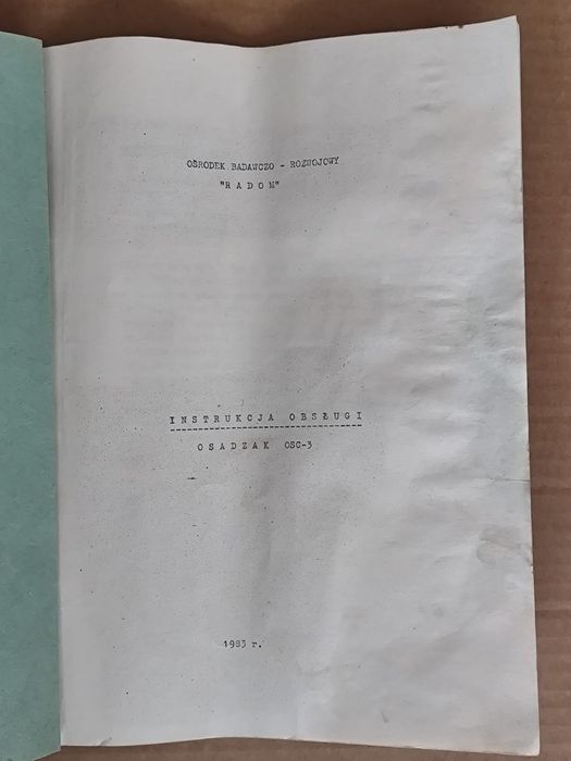 Osadzak Wifama OSC3/V