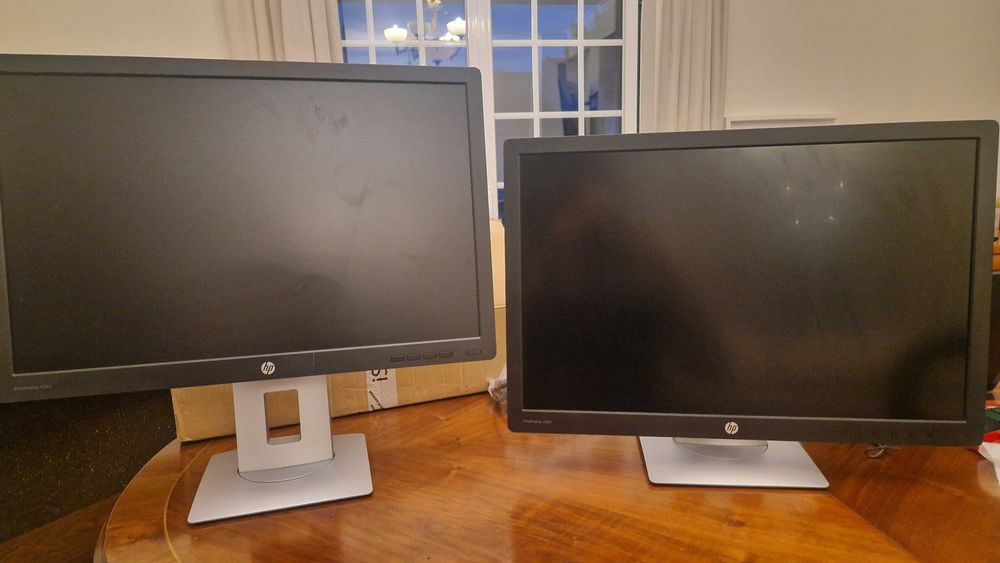 2 Monitores HP Elitedisplay 24''