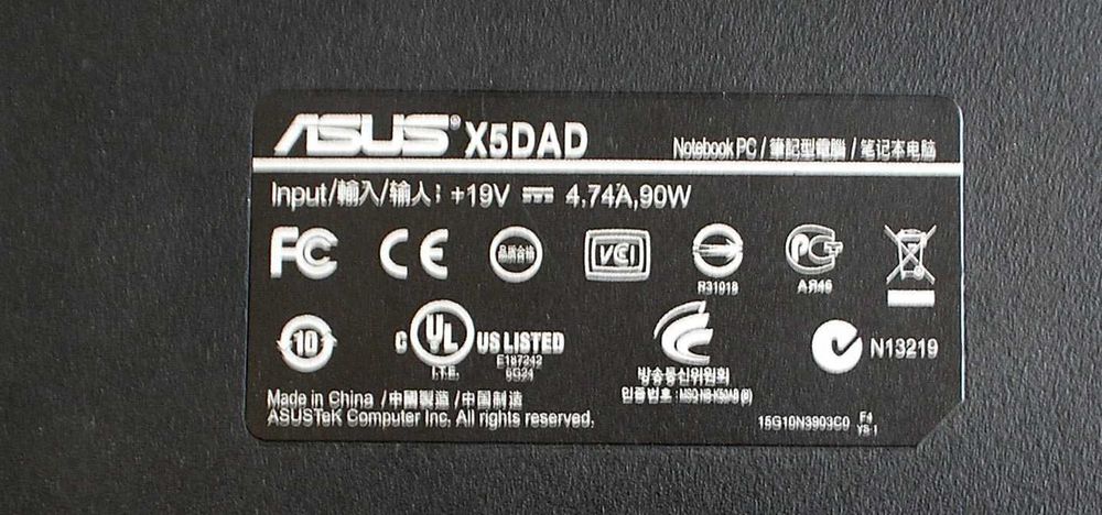 Laptop Asus X5DAD, sprawny,