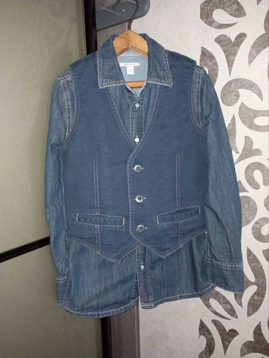 Рубашка ESPRIT, жилет s.Oliver 128/134