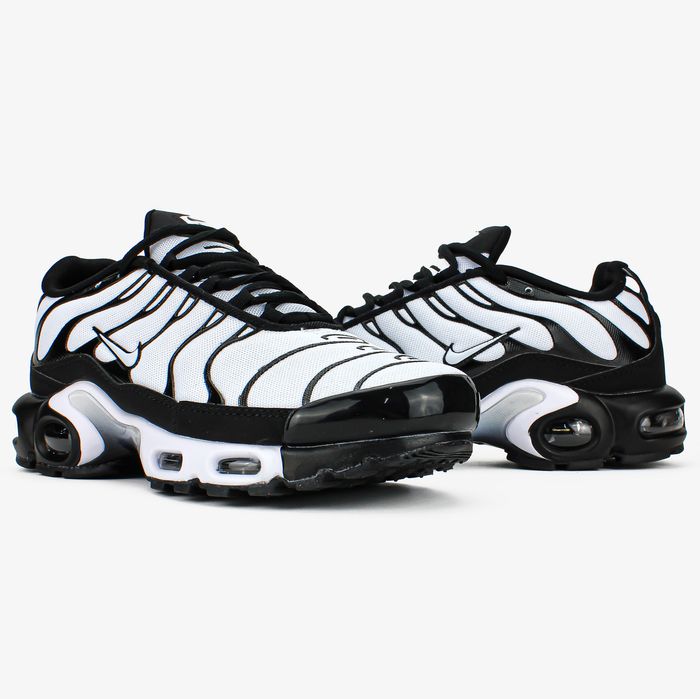 Кроссовки Nike Air Max Plus TN Ultra White Black Найк Аир Макс М-162