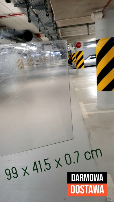 Płyta pleksi 99 x 41,5 x 0,7 cm - pleksa - bezbarwny akryl plexa