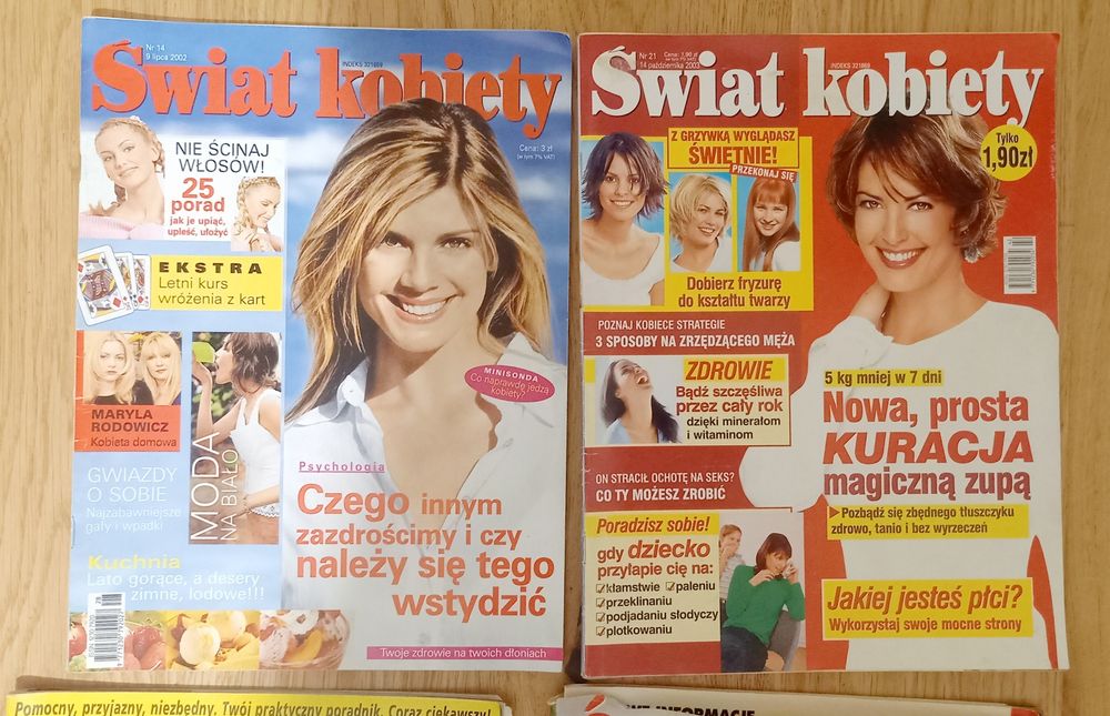 Świat Kobiety różne numery