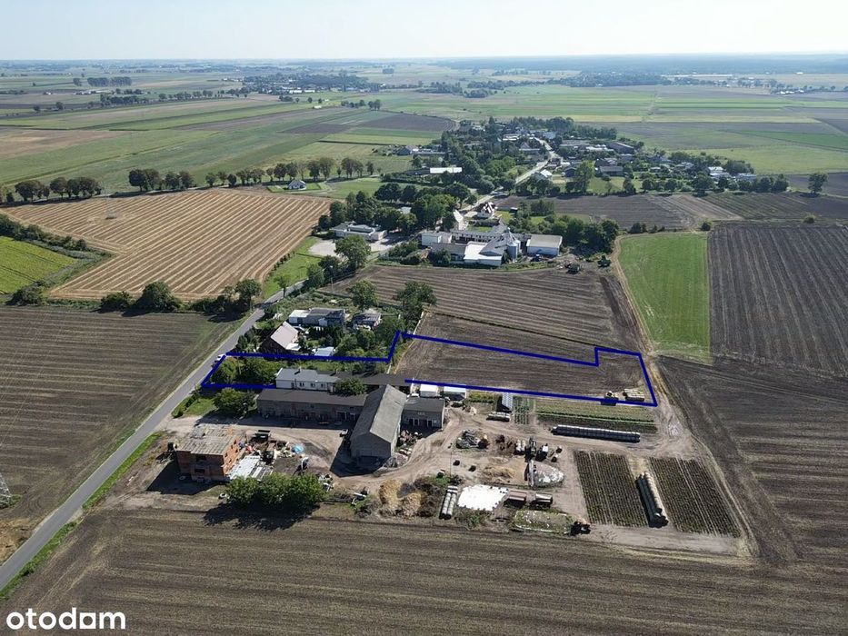 4500 m²/ częściowo rolna- częściowo budowlana 477 m²/ - Widok 2