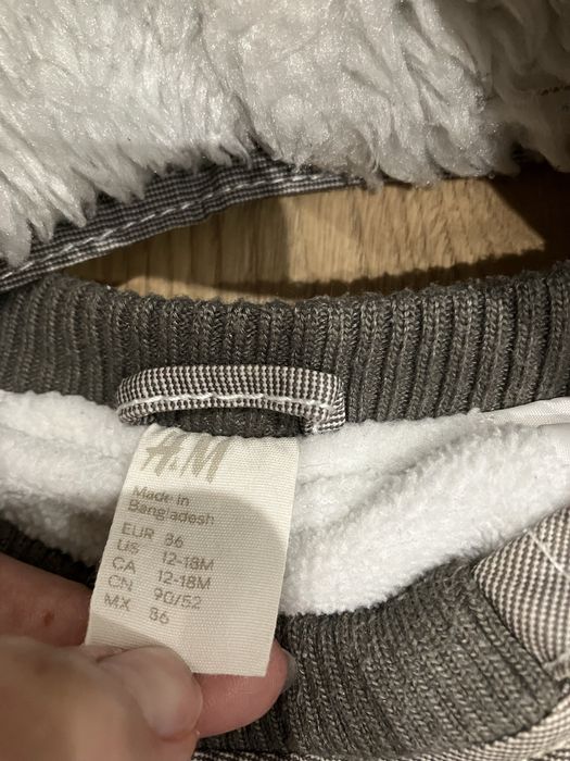 Kurtka z kapturem H&M, rozm. 86, 12-18 mies.