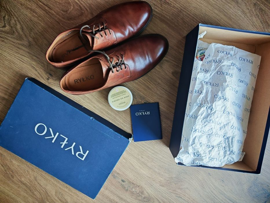 Buty wizytowe derby RYŁKO