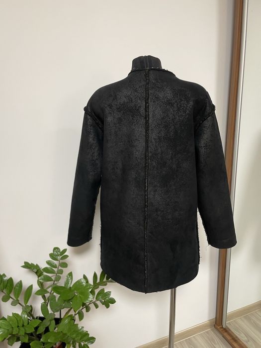 Kurtka plaszcz futerko kożuch damski Pull & Bear rozmiar M/L