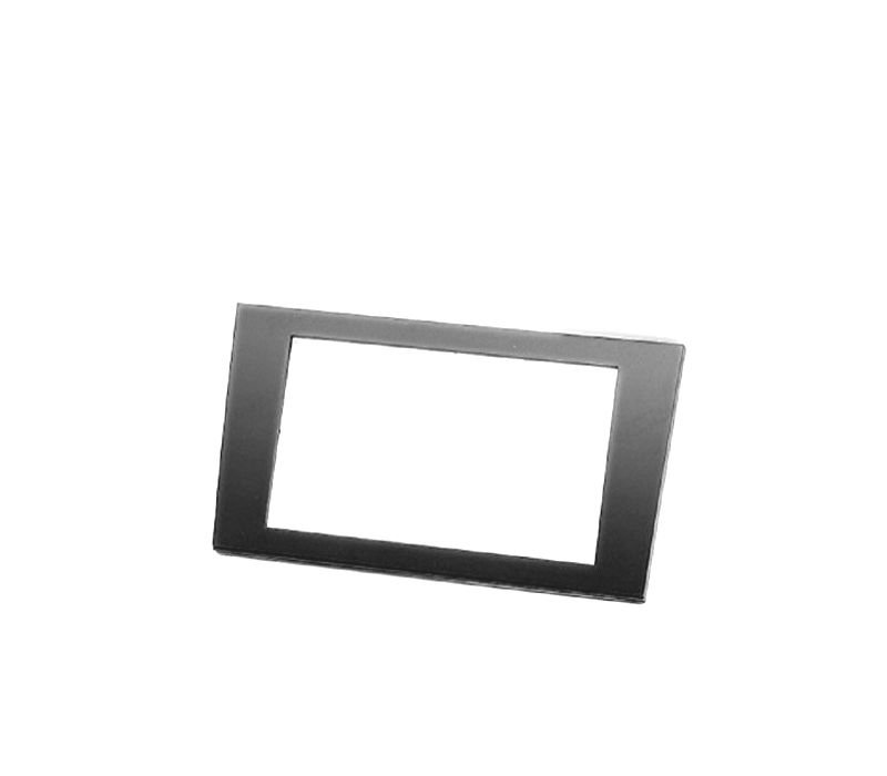 MOLDURA ADAPTADOR PRETO PARA RADIO 2-DIN PARA AUDI A4 Y SEAT EXEO